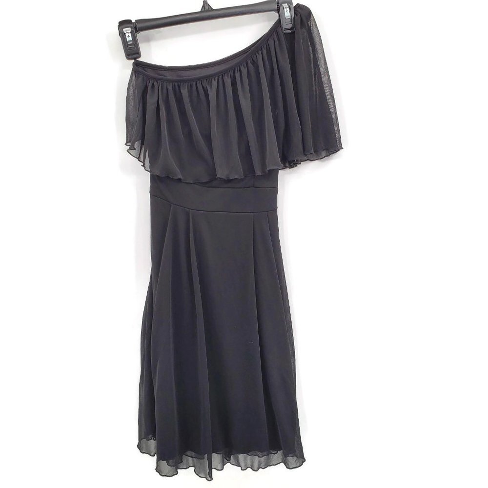 Windsor Off The Shoulder Cocktail Dress Midi 3/4